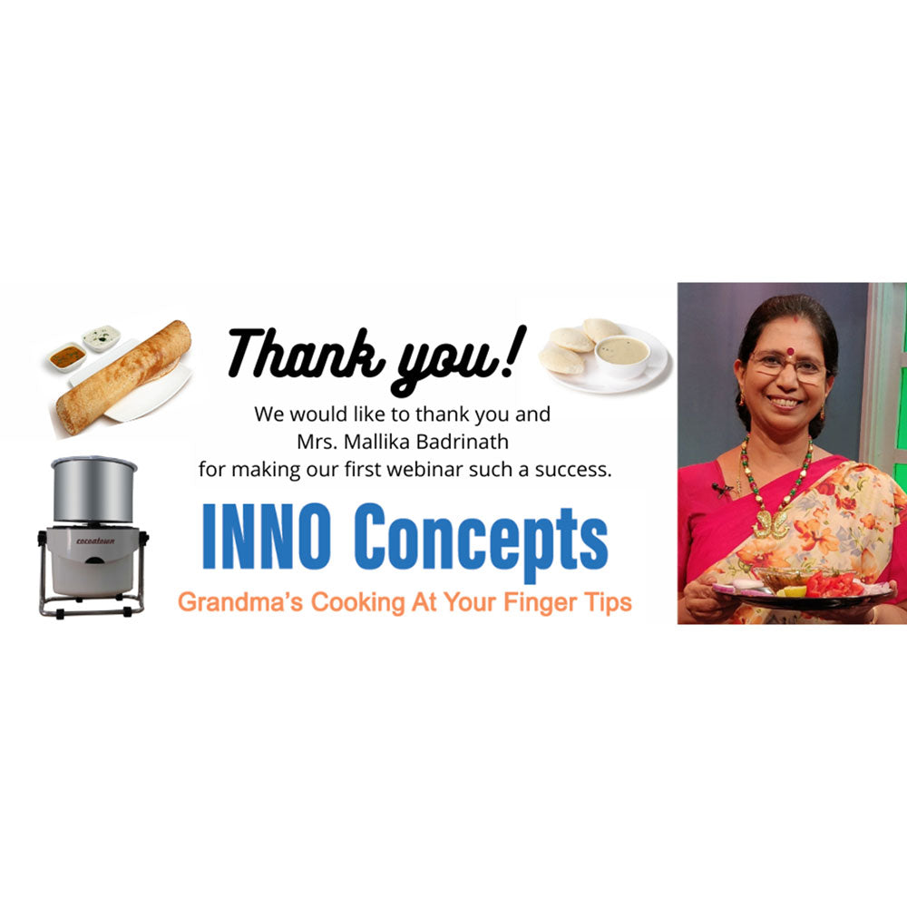 Webinar recording - Intricacies of Idli Dosa Making